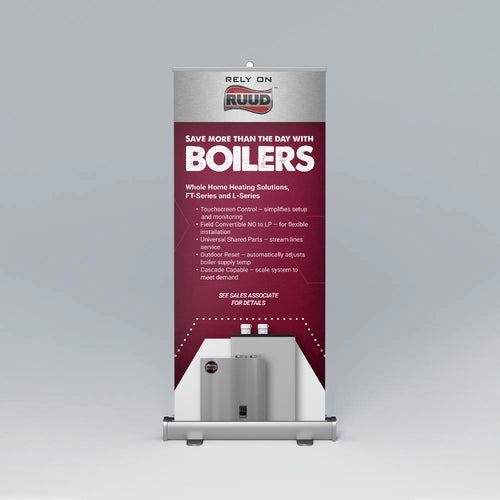 Ruud Boilers Pull-Up Banner