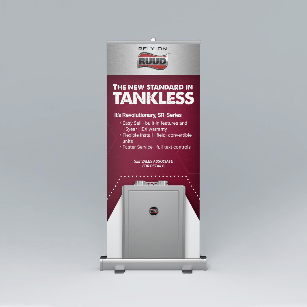 Ruud SR-Series Pull-Up Banner