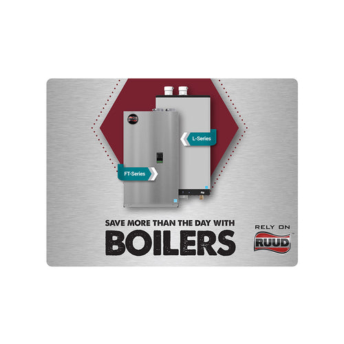 Ruud Boilers Truck Magnet