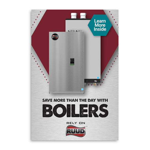 Ruud Boilers Window Cling