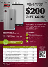 Load image into Gallery viewer, Ruud Boiler In-Store Ad Bundle