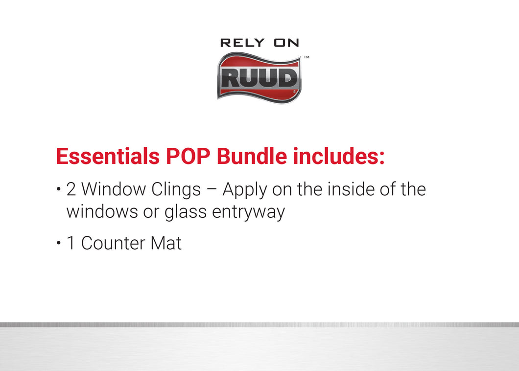 Ruud Essentials POP Bundle