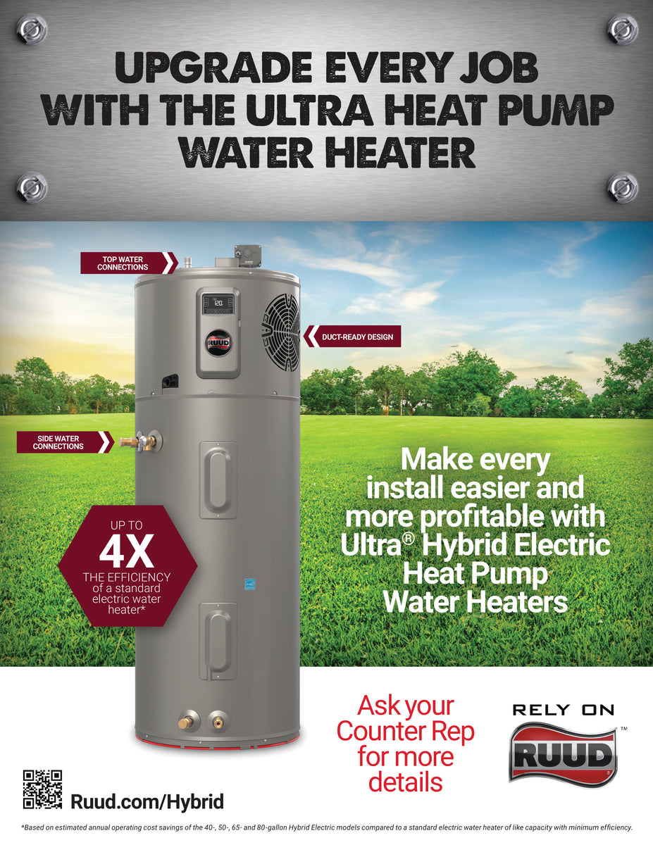 RUUD Ultra HPWH POP Bundle – Ruud ProGear™
