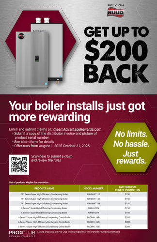 Ruud Boiler In-Store Ad Bundle