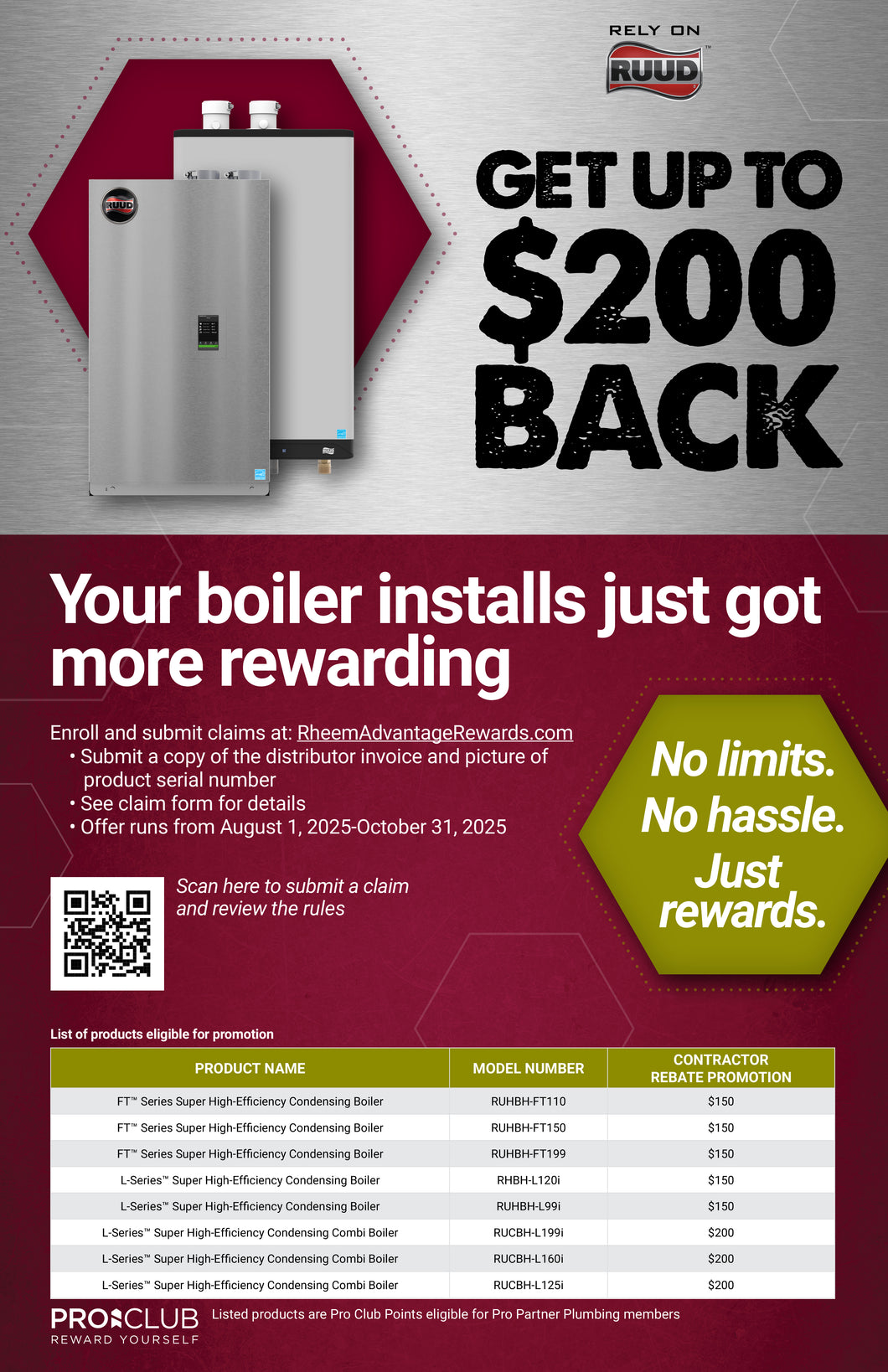Ruud Boiler In-Store Ad Bundle